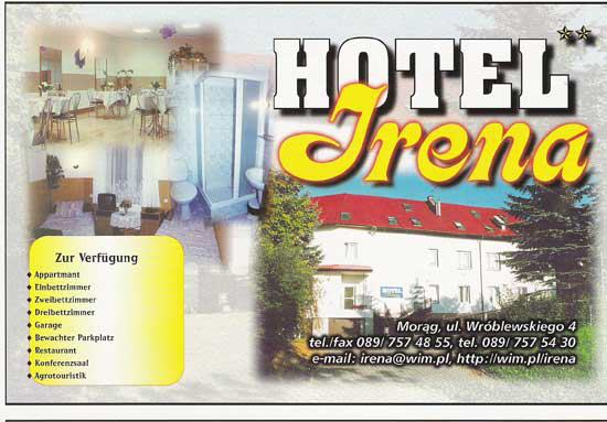 Hotel Irena in Mohrungen